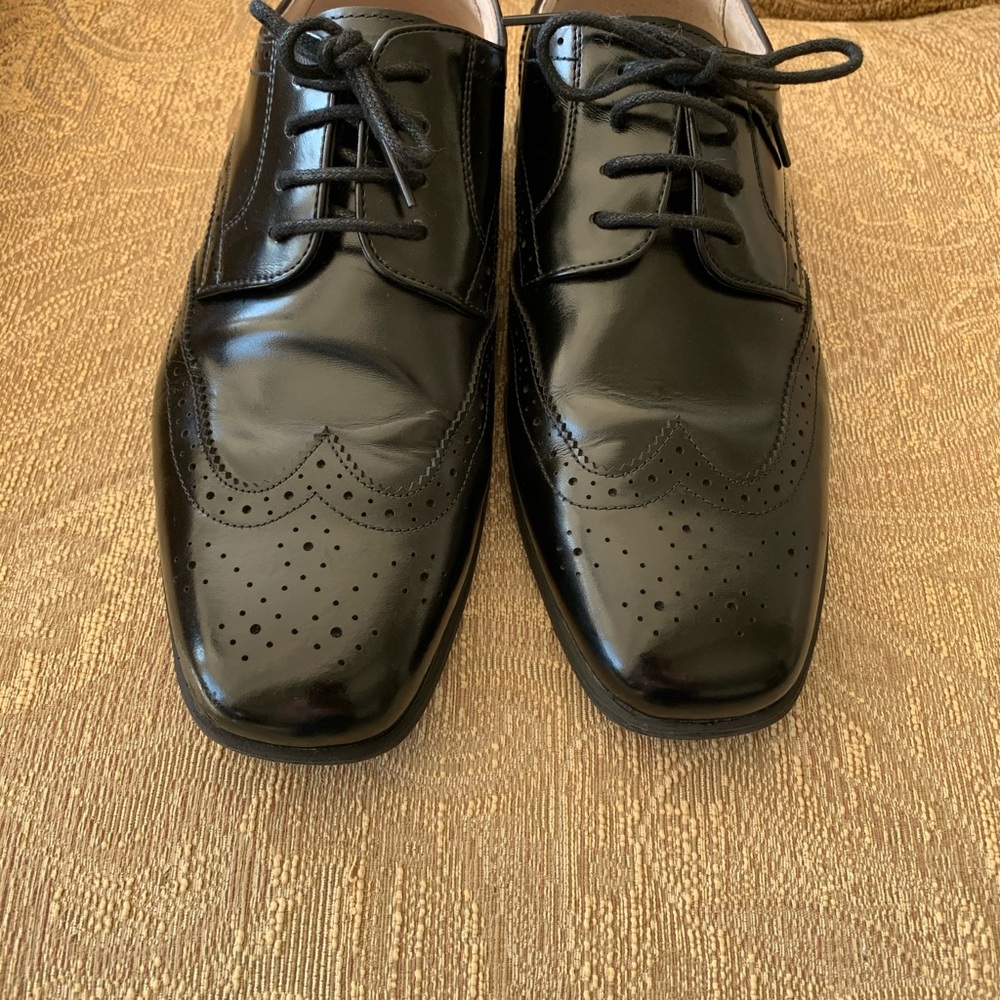 Boys Florsheim Wing stop Dress Shoes - Picture 4 of 8